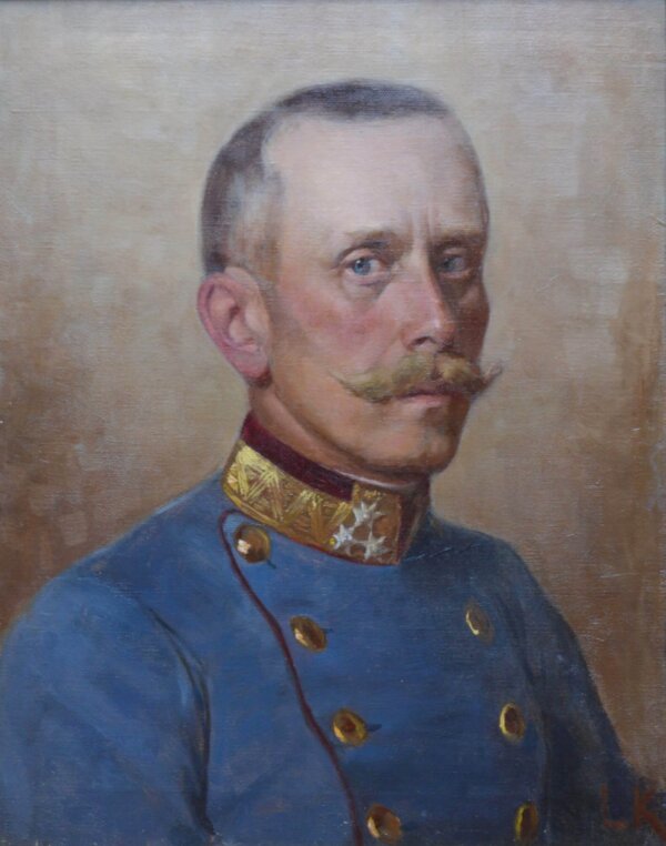Ludwig Koch Gemälde, Soldatenportrait