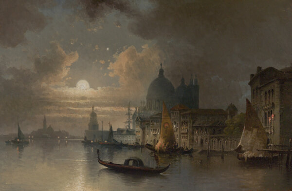 Karl Kaufmann, Venedig bei Nacht