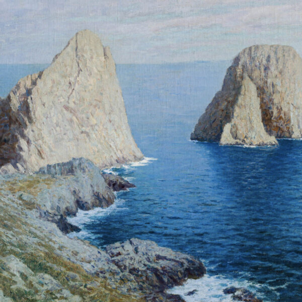 Alfred Zoff, Faraglioni Felsen vor Capri