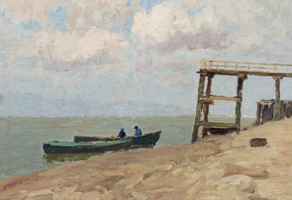 Alfred Zoff, Küste bei Nieuport