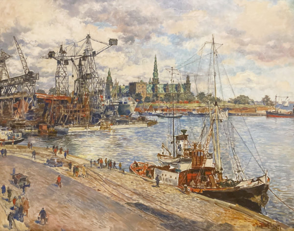 Siegfried Stoitzner, Hafen in Hamburg