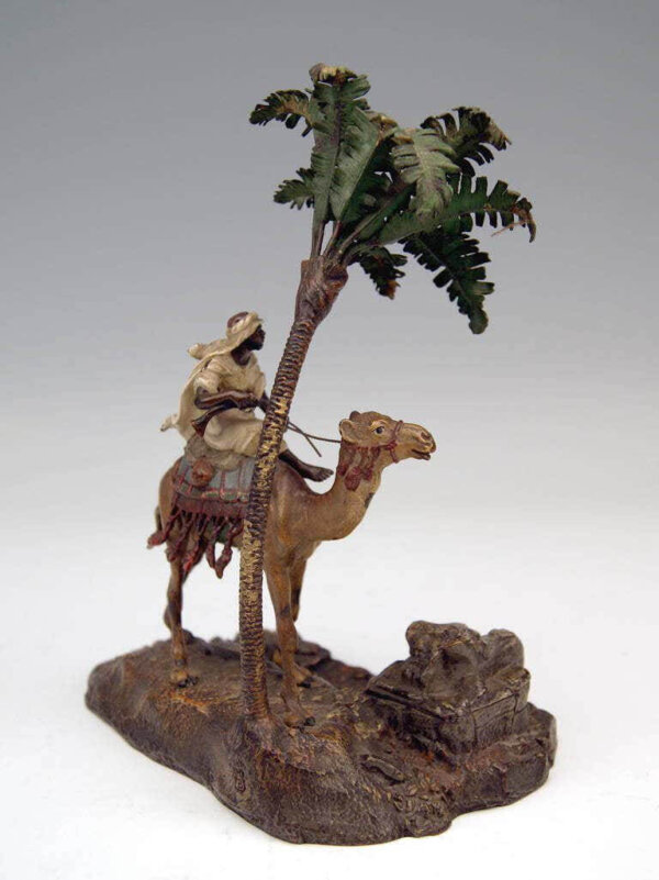 Bergmann Bronze, Arabischer Krieger auf Kamel