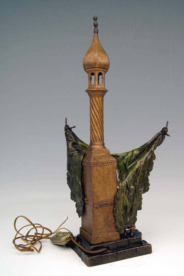 Bergmann Bronze, Arabische Männer im Zelt