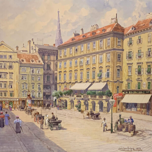 Ludwig Hans Fischer, Neuer Markt in Wien