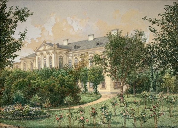 Richard Moser, Schloss Bohdalitz