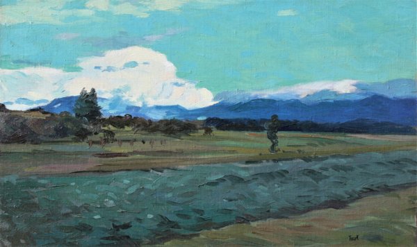 Leopold Hauer, Weite Landschaft