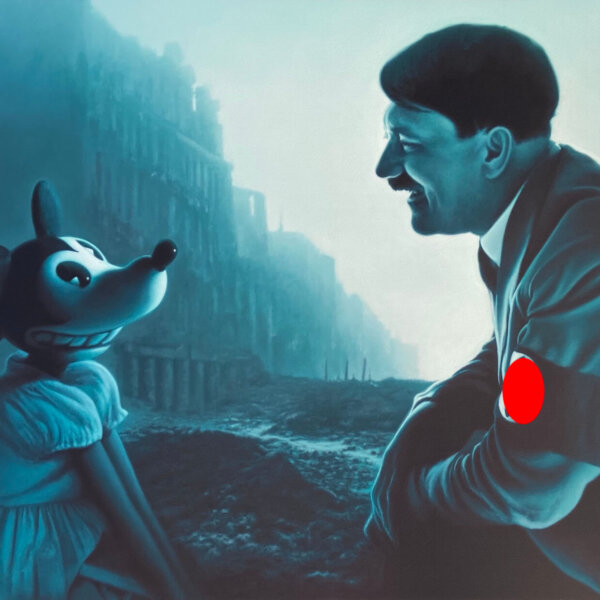Gottfried Helnwein, Mickey und Hitler