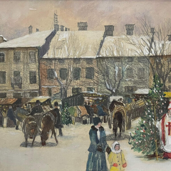 Johann Nepomuk Geller, Am Weihnachtsmarkt