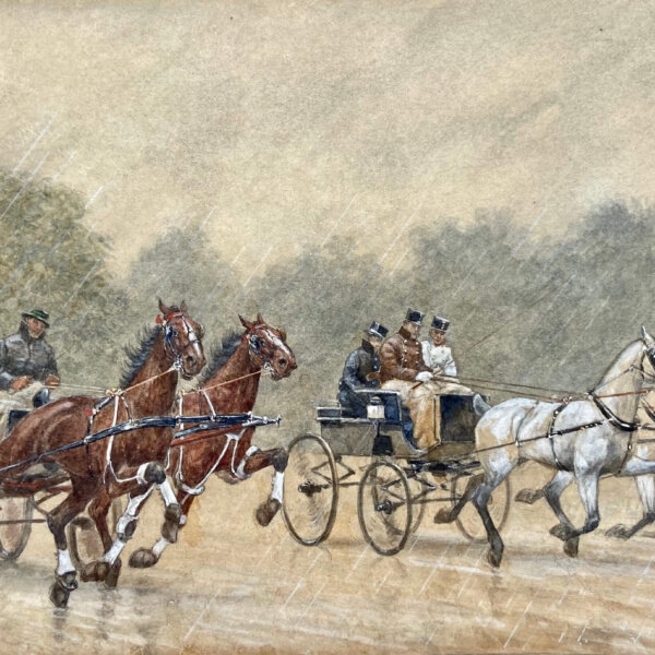 Carl Franz Bauer, Pferdekutschen