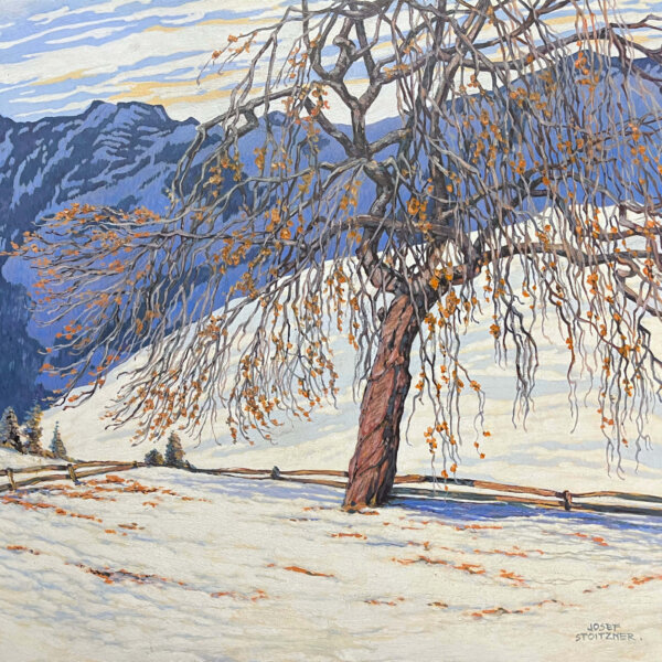 Josef Stoitzner, Baum im Winter