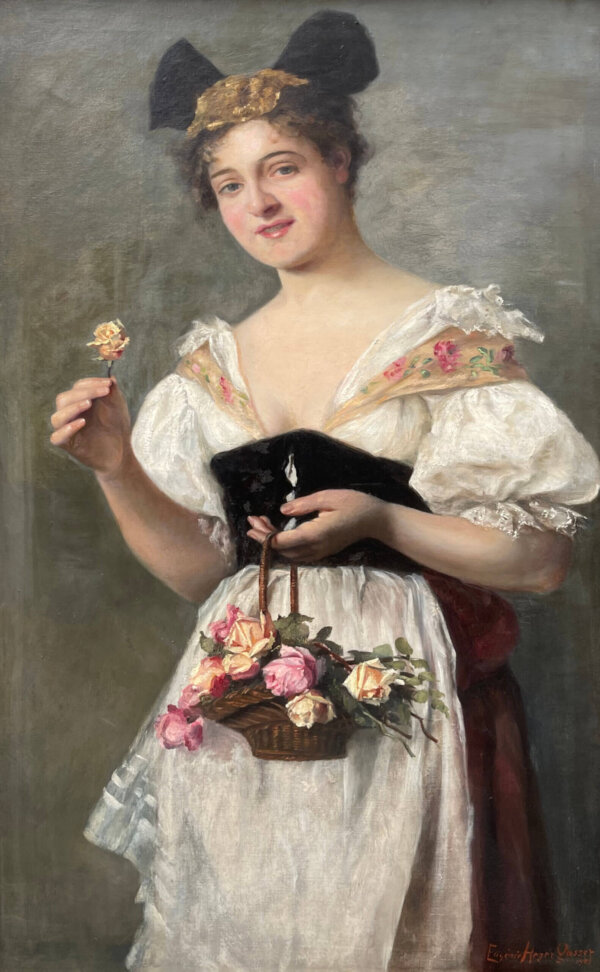 Eugenie Heger-Gasser, Blumenmädchen