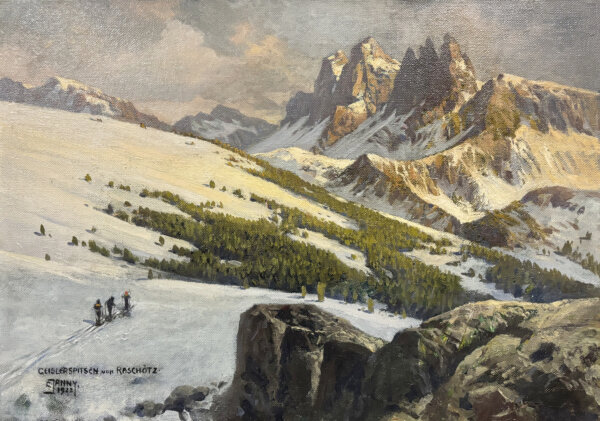 Georg Janny, Geislerspitzen von Raschötz