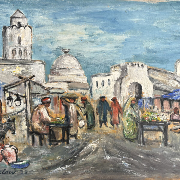 Franz von Zülow, Marktplatz in Tunis