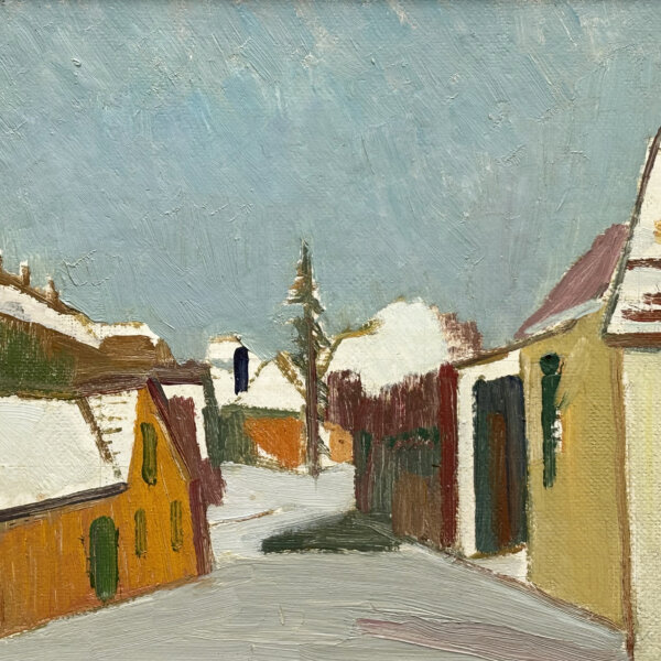 Karl Josef Gunsam, Dorf im Winter